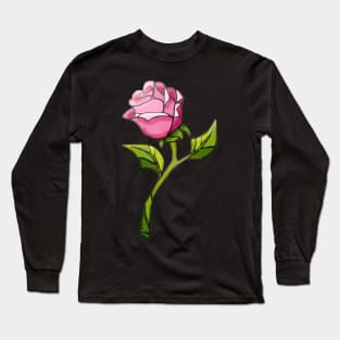 Beauty Rose Long Sleeve T-Shirt